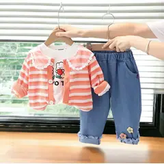 GENERICO - CONJUNTO DE NIÑA DE 3 PIEZAS