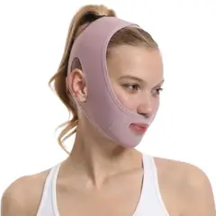 GENERICO - Mentonera Faja Facial Fina doble mentón Naso Labial