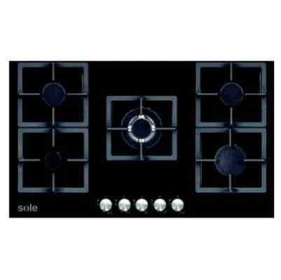 Cocina a Gas Empotrable 5 Quemadores SOLCO041