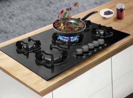 Cocina empotrable vidrio templado SOLCO033 5 hornillas