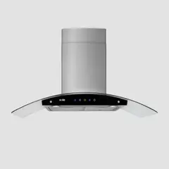 SOLE - CAMPANA EXTRACTORA VIDRIO ACERO 90 CM VENUS TURE63CO