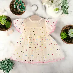 GENERICO - VESTIDO DE NIÑA LLUVIA DE ESTRELLAS