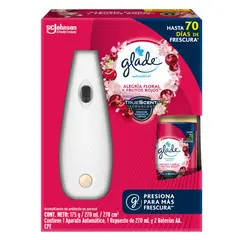 GLADE - Aromatizador Automático 270ml Floral Frutos Rojos