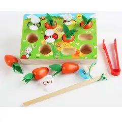 GENERICO - Pinzas Con Abejas Y Zanahorias