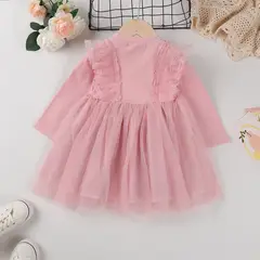 GENERICO - VESTIDO DE NIÑA BLONDAS