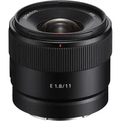 SONY - E 11mm f/1.8 Lente - Negro