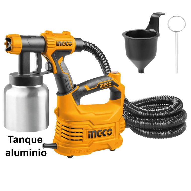 Pistola para Pintar Eléctrica INGCO 550W SPG5008-2