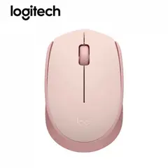 LOGITECH - Mouse M170 rosado inalámbrico