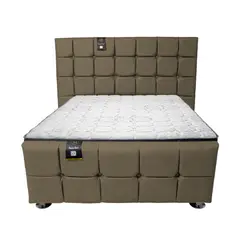 BARAKA HOME - Dormitorio Piecera Dallas Pocket Vip 1.5 Plz - Pranna Cobre