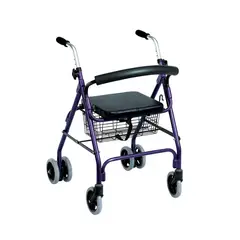 FIRST CARE - Andador 6 ruedas Canasto y Asiento