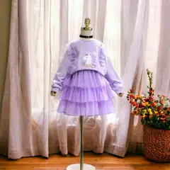 GENERICO - VESTIDO PARA NIÑA UNICORNIO - TEMATICA FIESTAS