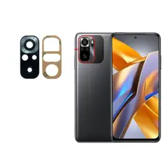 GENERICO - Repuesto lente Vidrio de cámara Pocophone M5S