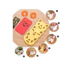 OTTOWARE - Molde de Arroz de Animalitos Diseños Surtidos