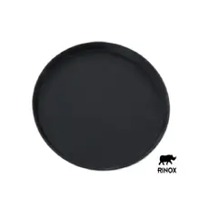 RINOX - Bandeja 40 cm antideslizante redonda color negro