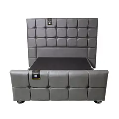 BARAKA HOME - Dormitorio Piecera Dallas Qs - Pranna Plata