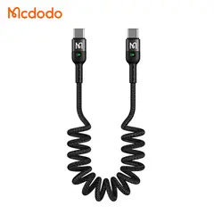 MCDODO - Cable Tipo C Carga Rapida y datos - Espiral Para Auto -
