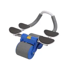 GENERICO - Rueda Abdominal Doble Rueda Azul