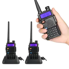 SEISA - Radios WalkieTalkie Pack Oferta x 2 Unid Largo Alcance 10km