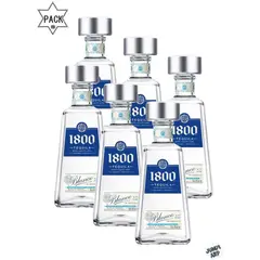 1800 - Pack 6 Unidades Tequila Silver 750ml