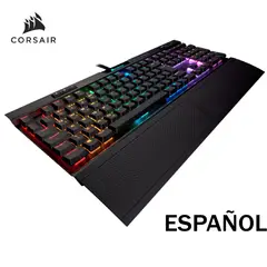 Teclado mecánico Gamer K70 RGB MK2 Low Profile RAPIDFIRE