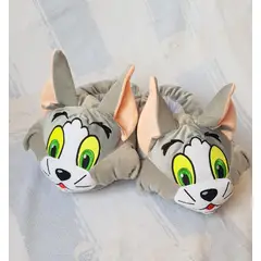 GENERICO - PANTUFLAS UNISEX TOM Y JERRY