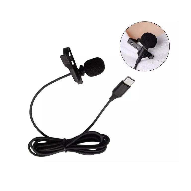 MICRÓFONO PERCHERO PARA CELULAR ENTRADA TIPO-C