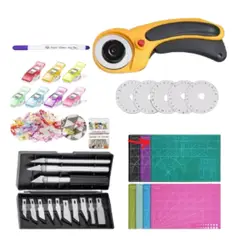 GENERICO - Kit Base De Corte Cuchillas Y Herramientas Para Manualidades