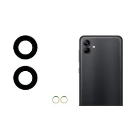 GENERICO - Repuesto lente Vidrio de cámara Samsung A04