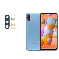 GENERICO - Repuesto lente Vidrio de cámara Samsung A11