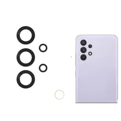 GENERICO - Repuesto lente Vidrio de cámara Samsung A32