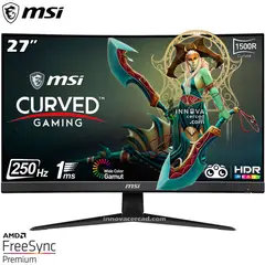 MSI - Monitor Gaming G27C4X 27 FHD Curvo 1500R 250HZ 1MS HDR