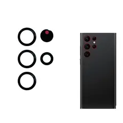 GENERICO - Repuesto lente Vidrio de cámara Samsung S22 Ultra