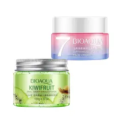 BIOAQUA - Gel Exfoliante de Kiwi y Caracol + Crema Aclaradora con AH