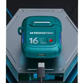 MONSTER - Audífonos Inalambricos Airmars XKT16 GREEN