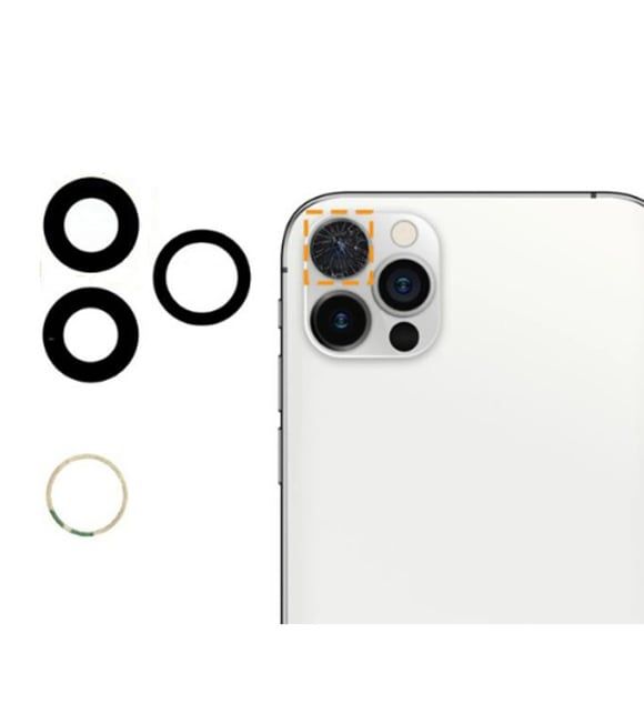 Repuesto lente Vidrio de cámara iPhone 11 Pro Max