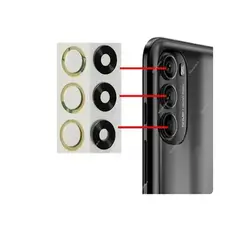 GENERICO - Repuesto lente Vidrio de cámara Motorola G71