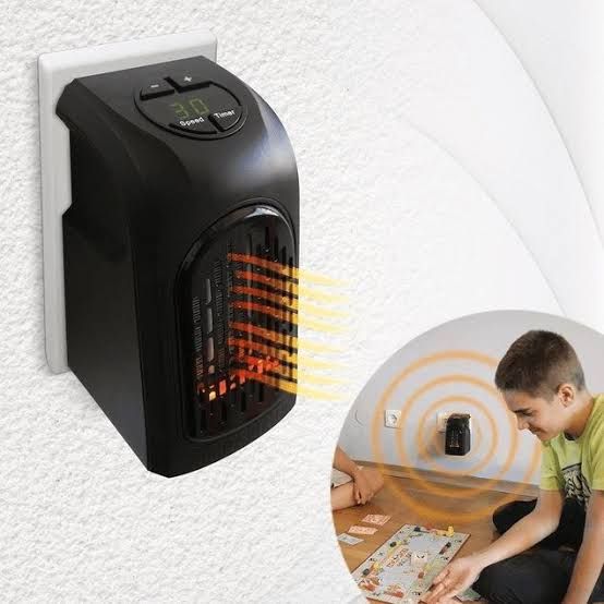 Mini Calefactor 400W Con Control Regula Hasta 32ºC