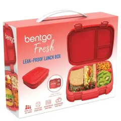 BENTGO - Lonchera Fresh Lunch Box Adultos - Rojo