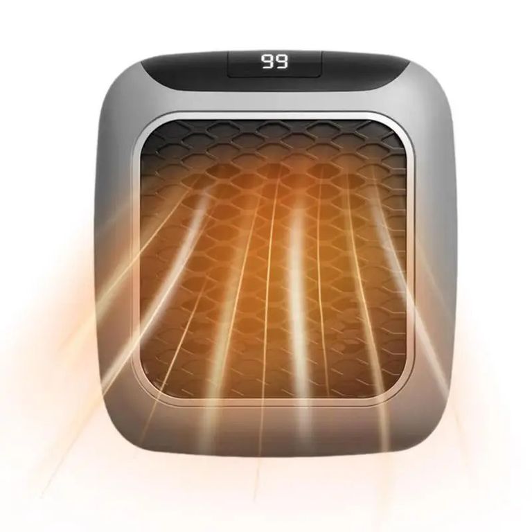 Mini Calefactor 800W Con Control Regula Hasta 32ºC