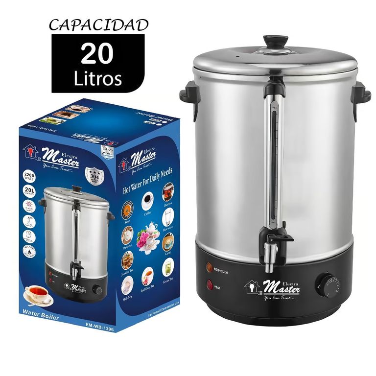 Termohervidor Marca Electromaster 20 Lts EM-WB-1396