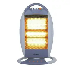 IMACO - Estufa halógena HH1200 1200 Watts Gris .