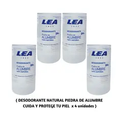 OEM - Desodorante Piedra de Alumbre 100% Natural x 4 uni