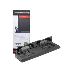 OEM - Base Soporte Cooler Cargador de Mandos Doble Ventilador para PS4