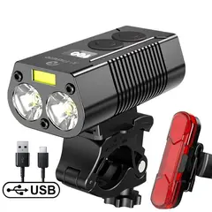OEM - Set Luces Ciclismo X-TIGER QD1001 1800 Lúmenes