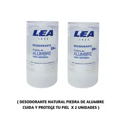 OEM - Desodorante Piedra de Alumbre 100% por ciento Natural x 2uni