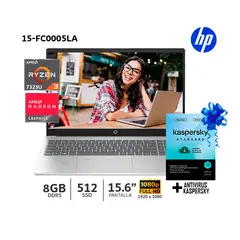 HP - Laptop 15-FC0005LA AMD Ryzen 3 7320U 8Gb Ram 256Gb SSD 156” FHD Wind 3 CELDAS-802M8LA