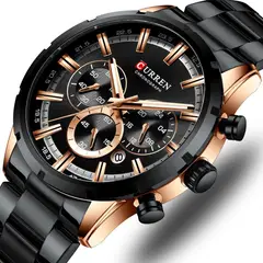 OEM - Reloj Hombre CU-8355 Negro Cronógrafos