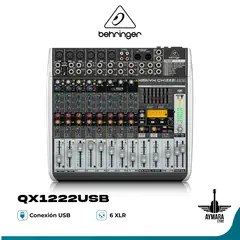 BEHRINGER - Mezclador Analógico Compacto Xenyx QX1222USB