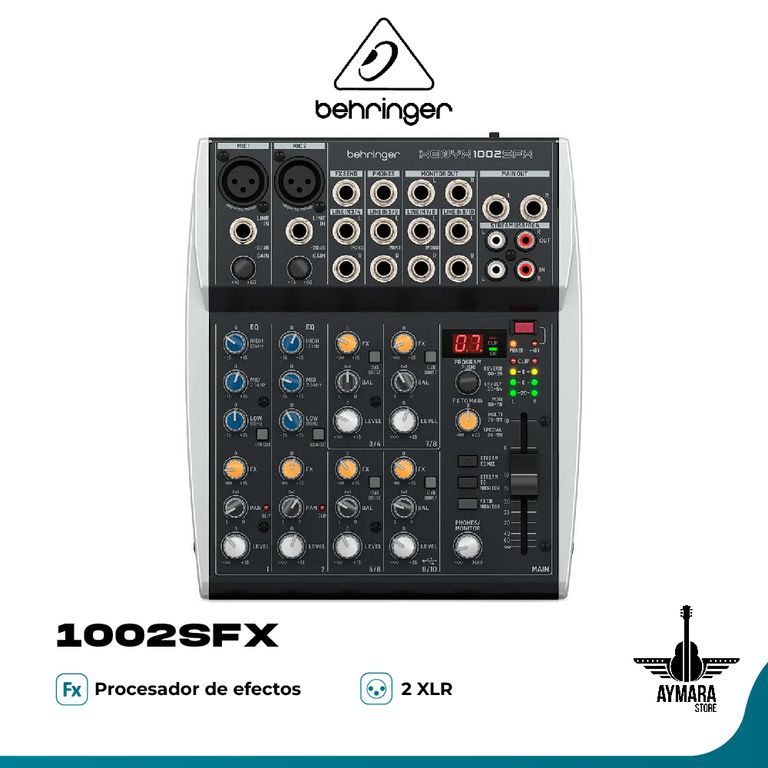 Mezclador Analógico XENYX 1002SFX