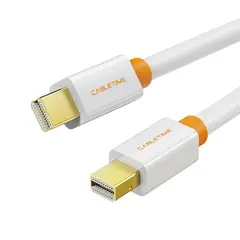 GENERICO - Cable Mini Displayport - Mini Dp 4k Pvc Audio Video Pc ORIGINAL 180cm